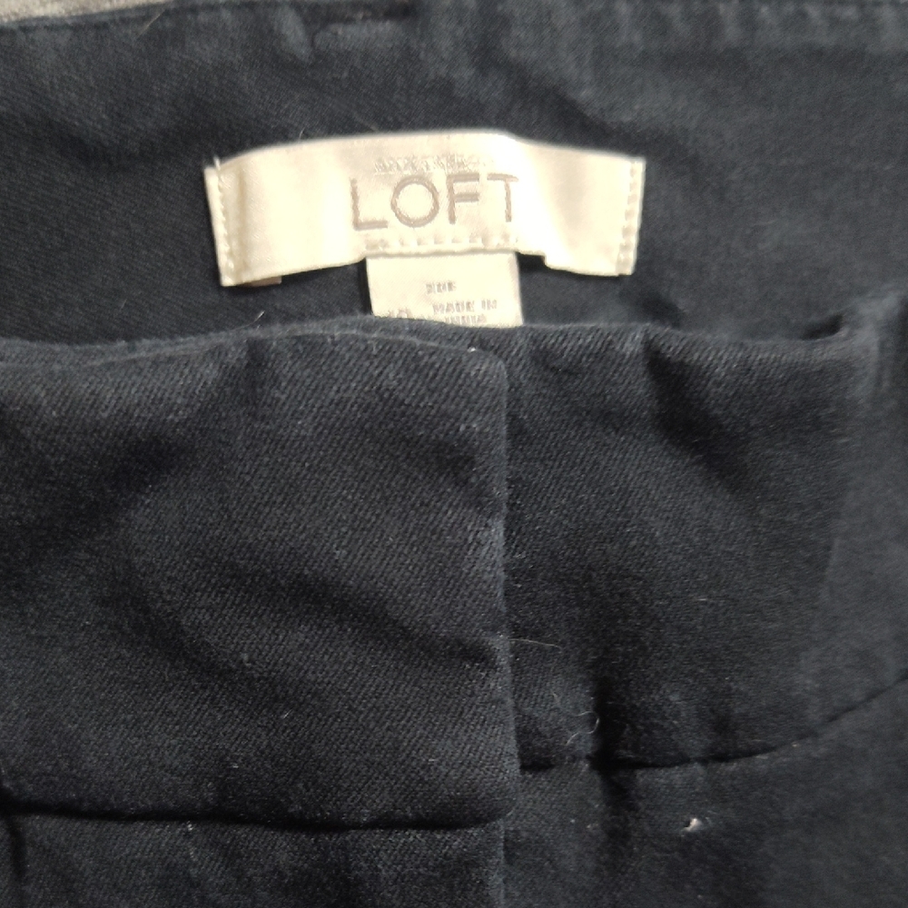 LOFT Charcoal Trousers